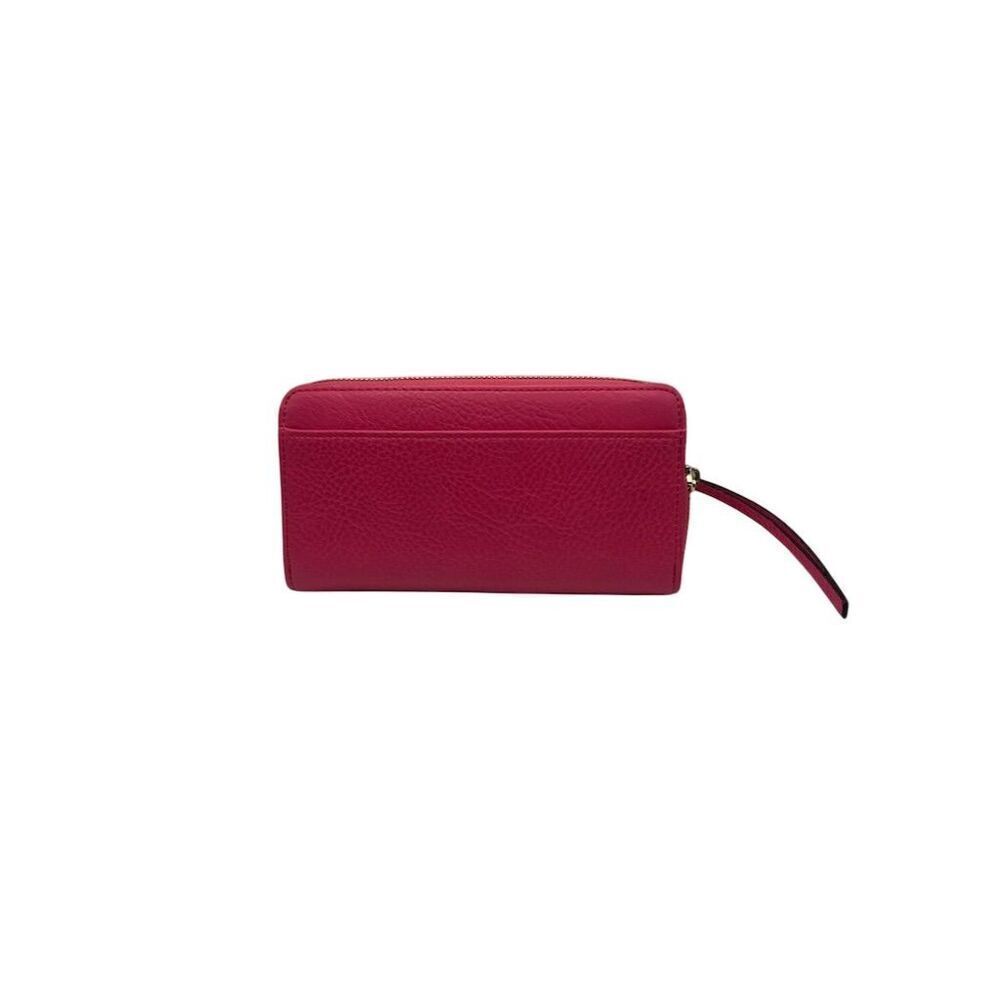 Juicy Couture Women's Zip-Around Wallet Pink Leather OS - Picture 2 of 3